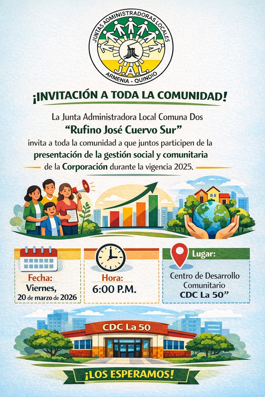 Convocatoria Rendición de Cuentas 1